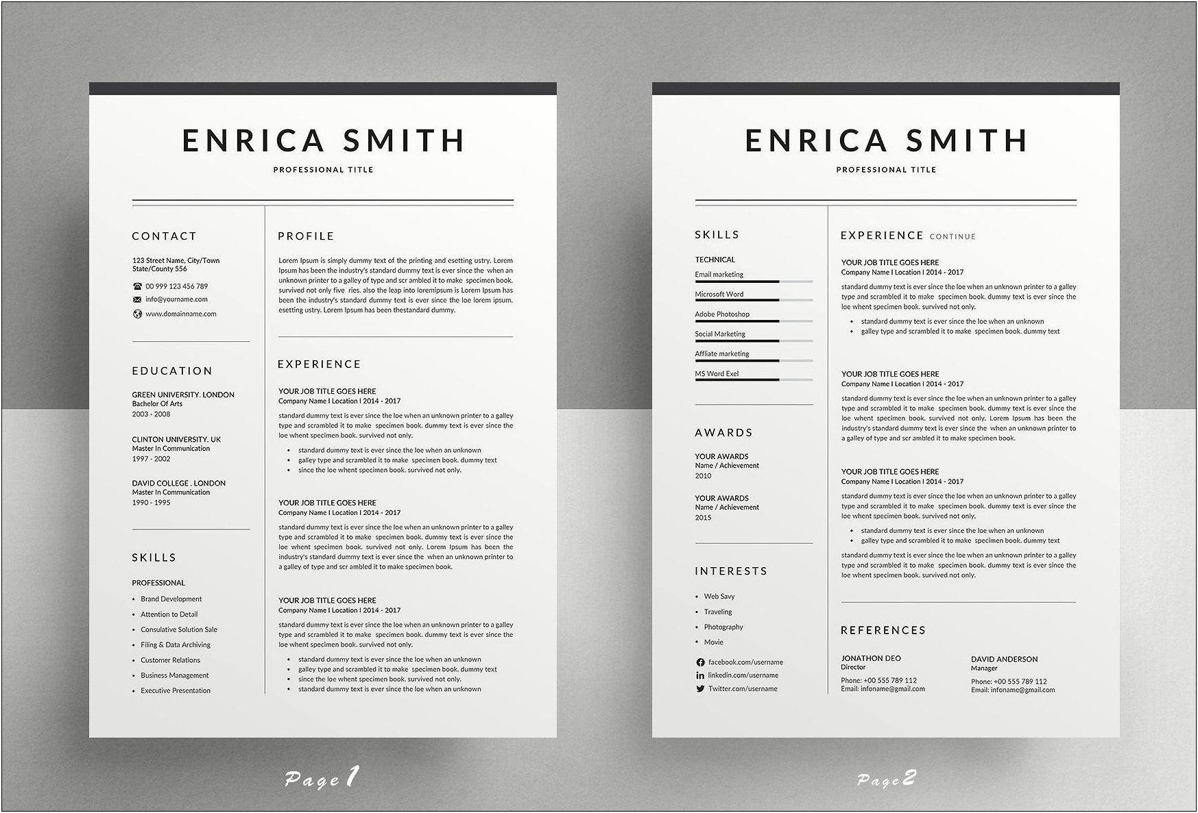 Should Resume And Cover Letter Font Match
