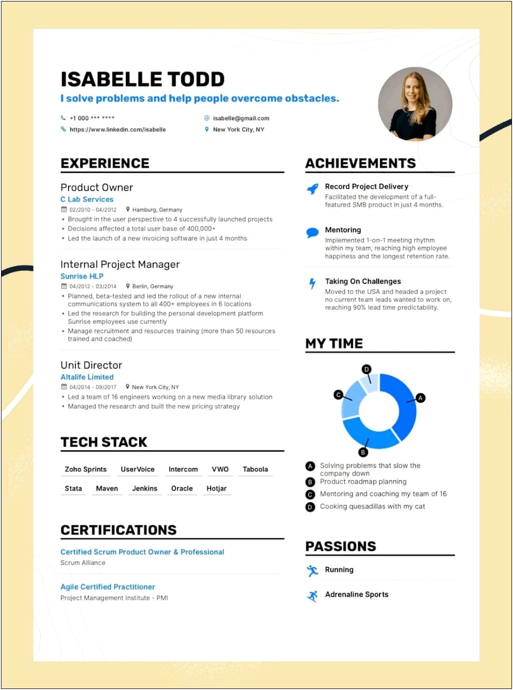Should You Bold Experience In Resume