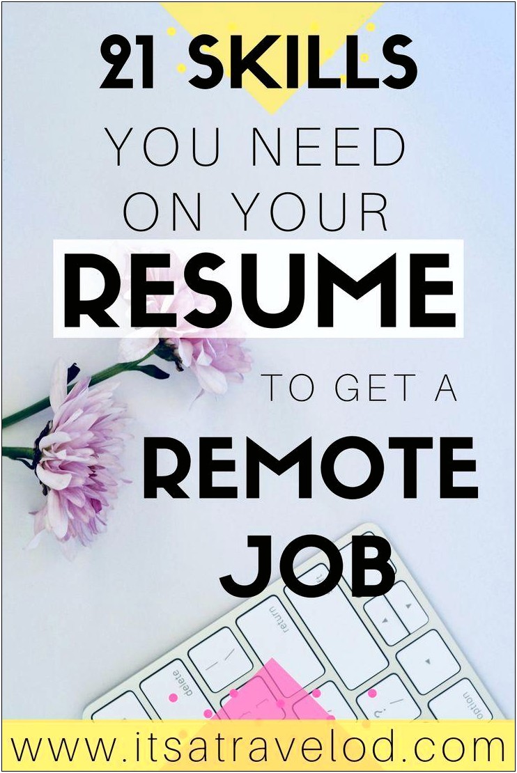 Should You Put Work Location On A Resume