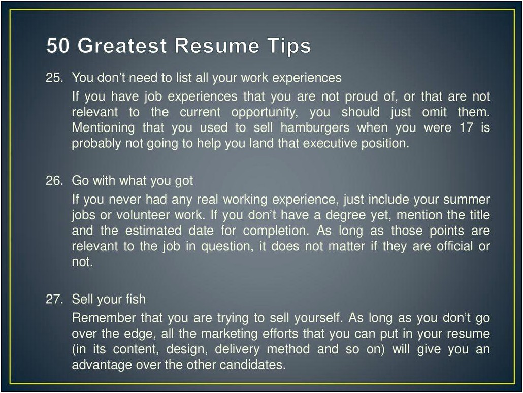 Should You Put Your Face On Your Resume