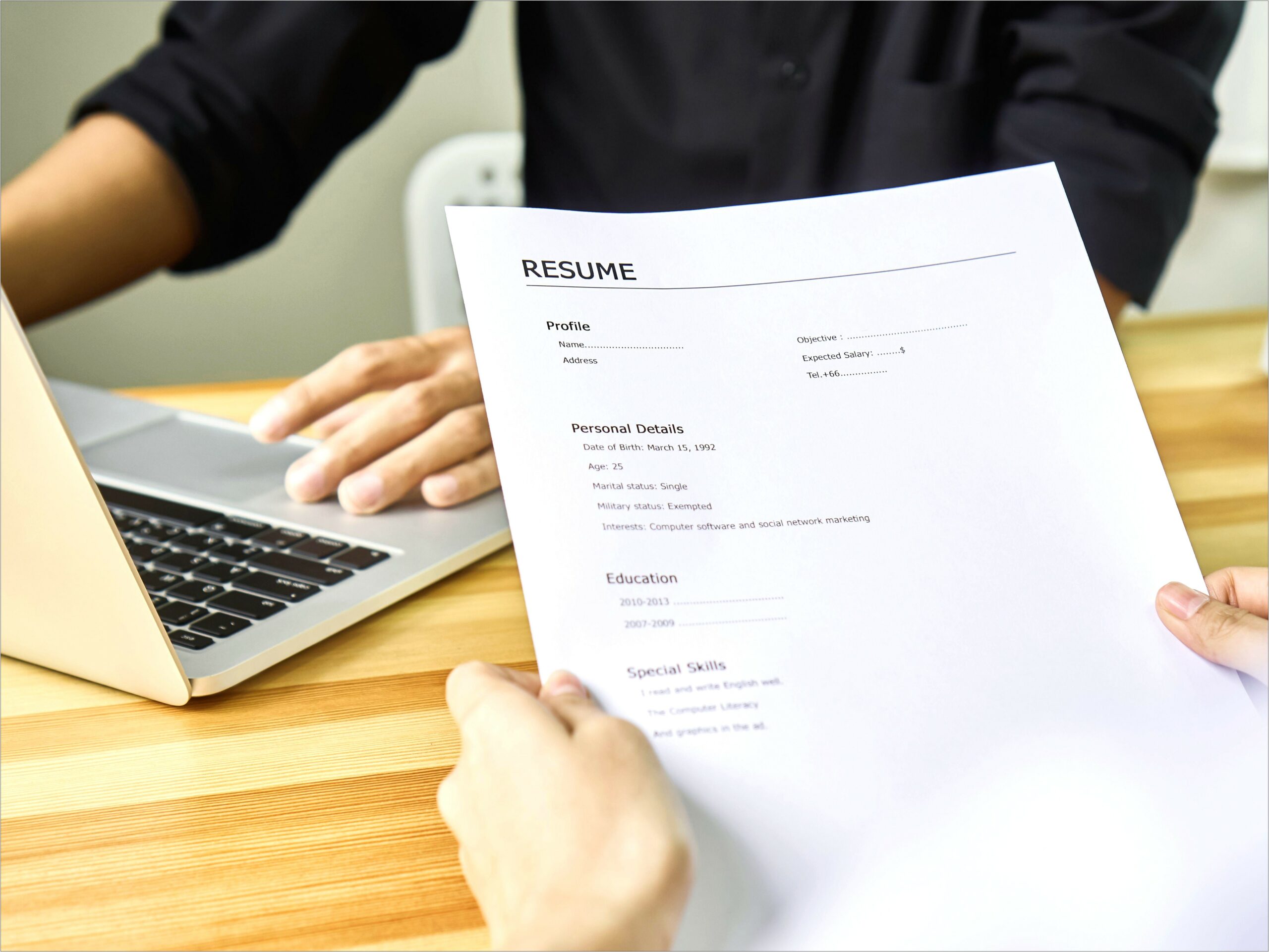 Should Your Resume Fit On Legal Or Letter