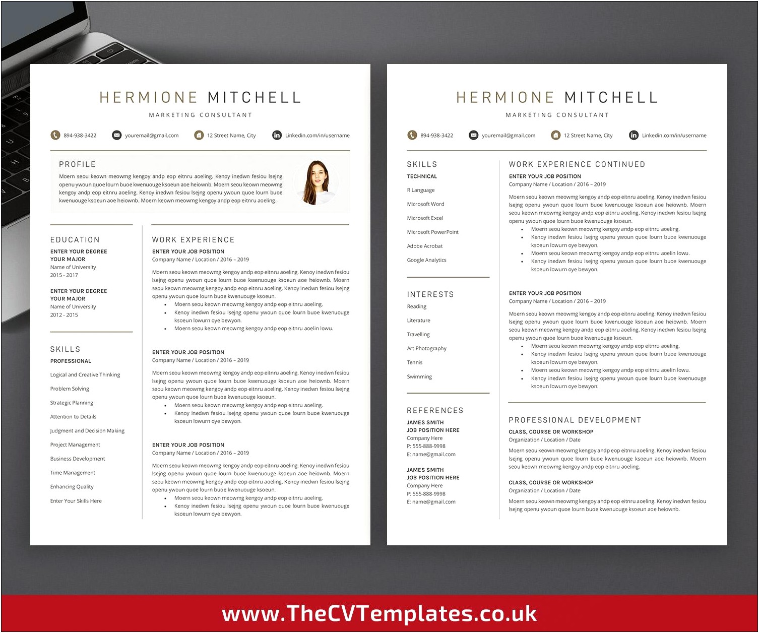 Simple Resume Format In Word Download