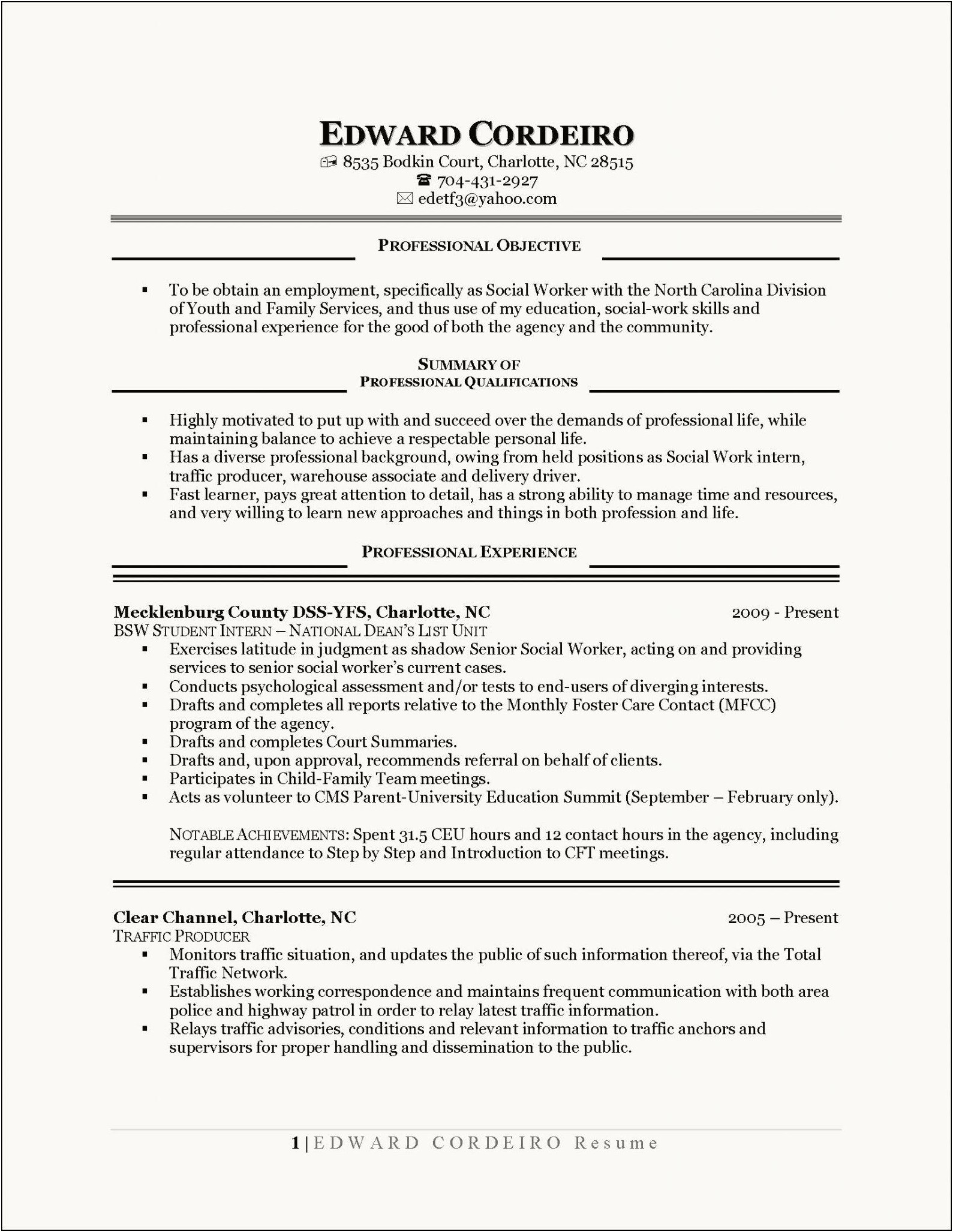 Skills And Abilities On Resume For Warehouse