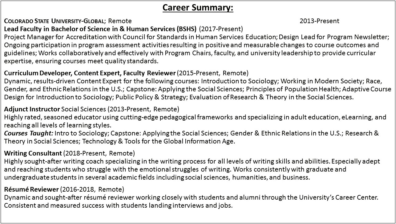 Skills And Competencies To Put On A Resume