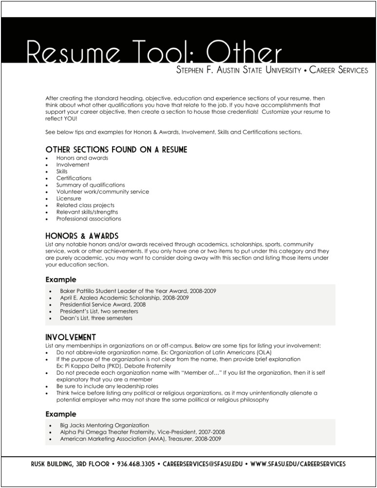 Skills And Strengths To List On Resume