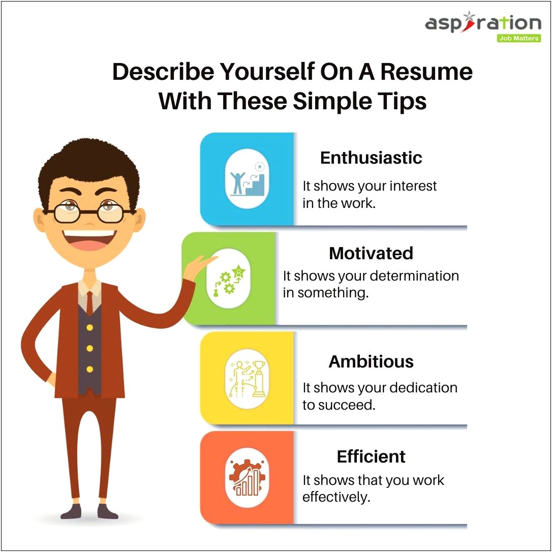 Skills To Describe Yourself In A Resume