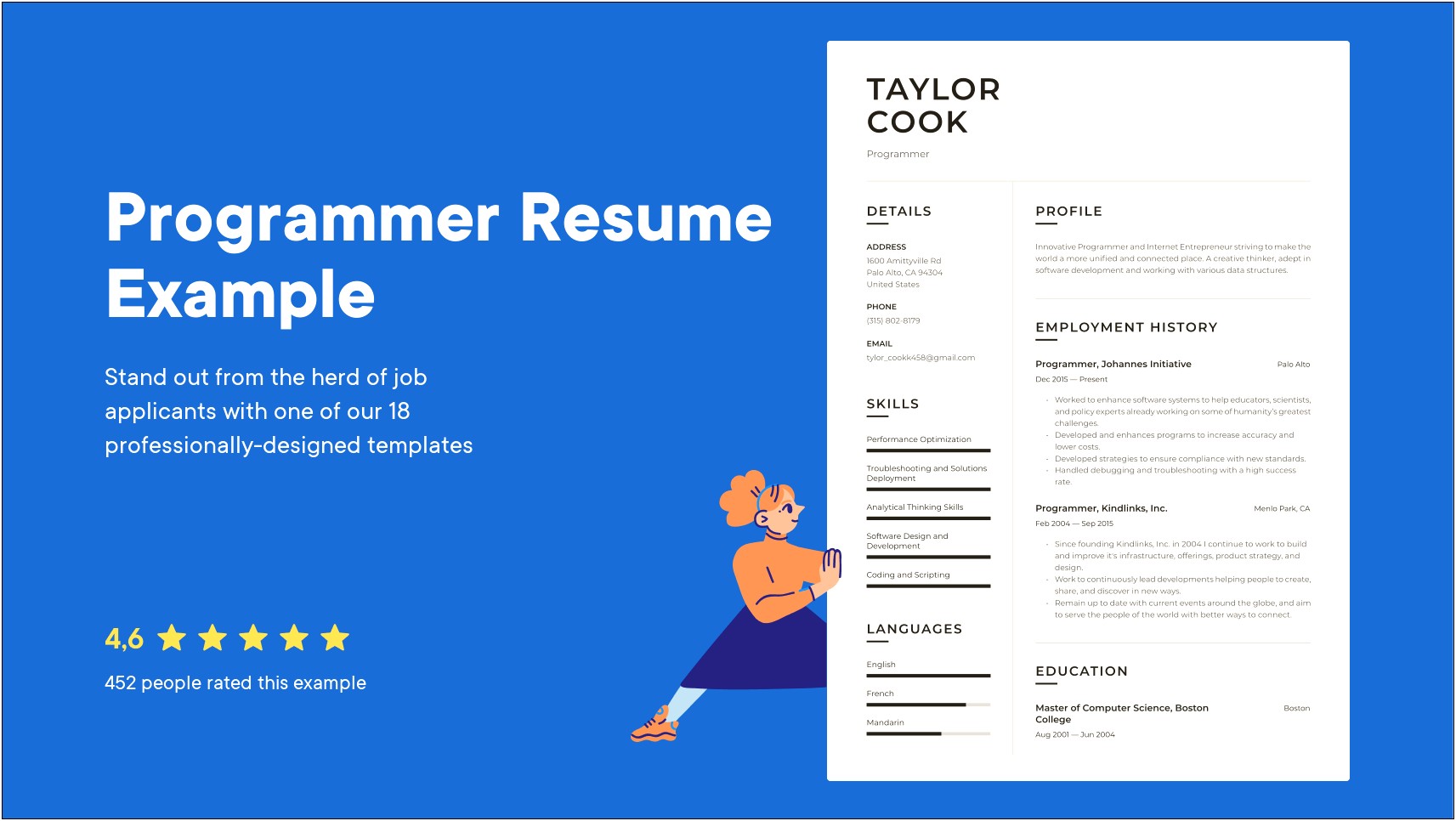 Skills To List On Resume For Programmer