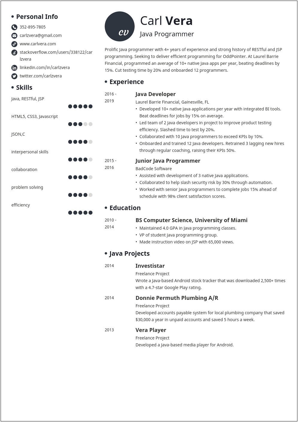 Skills To Put On A Game Programmer Resume