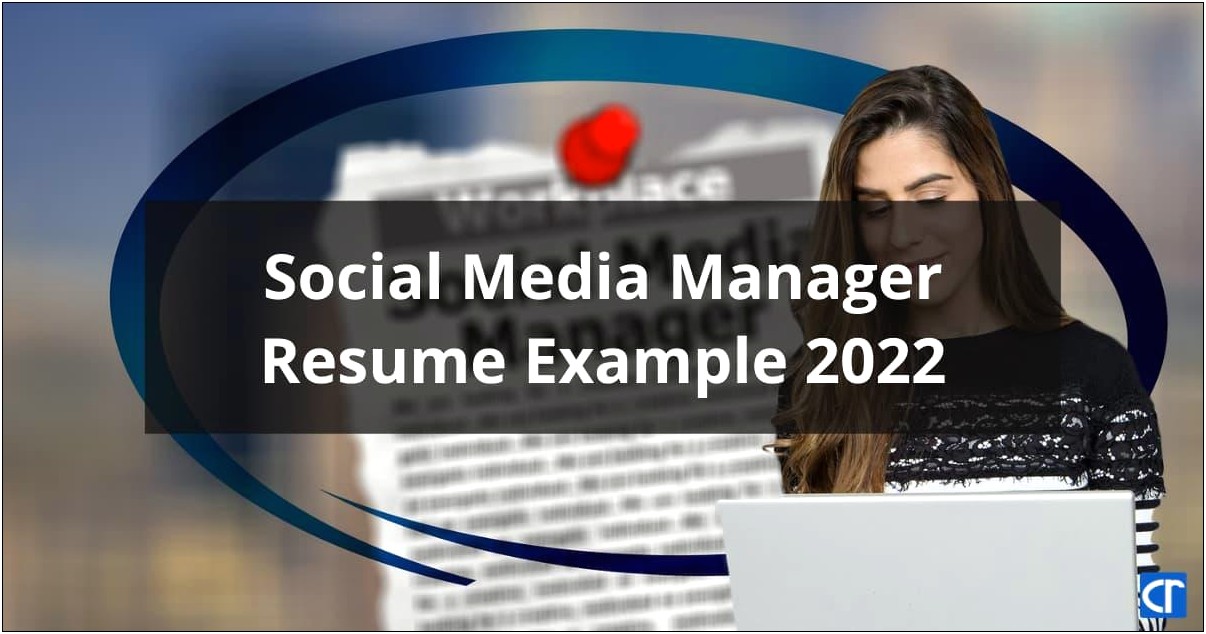 Social Media Marketing Manager Resume Example