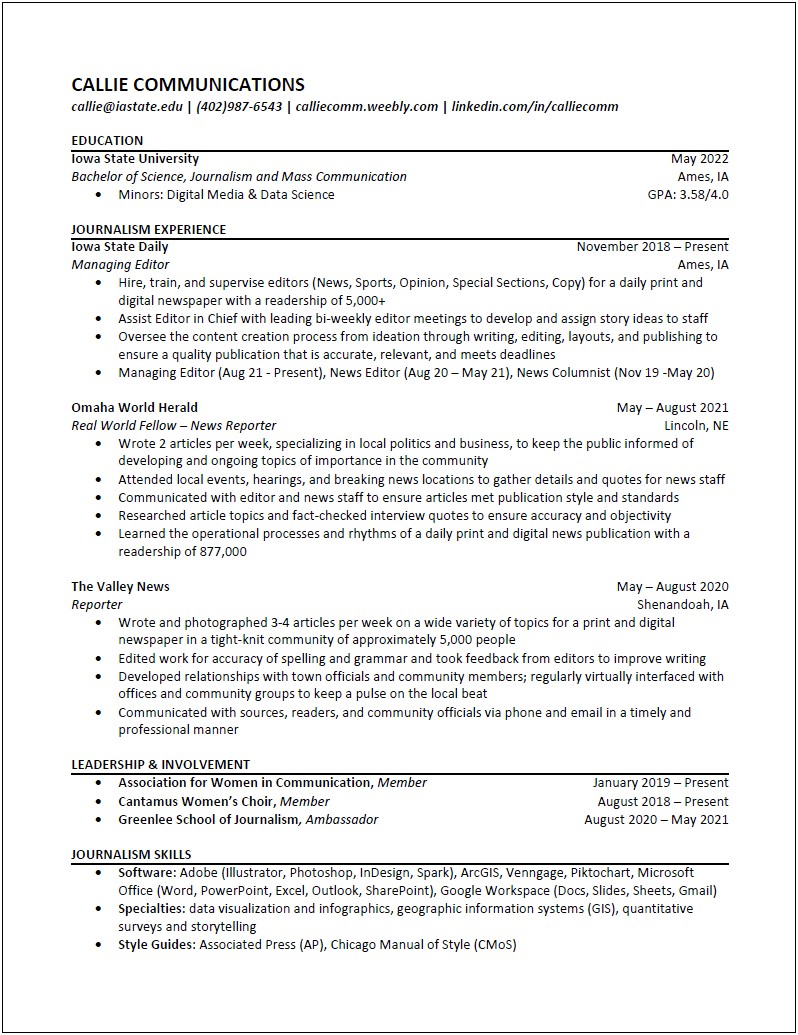 Spark Resume For 3 Years Experience