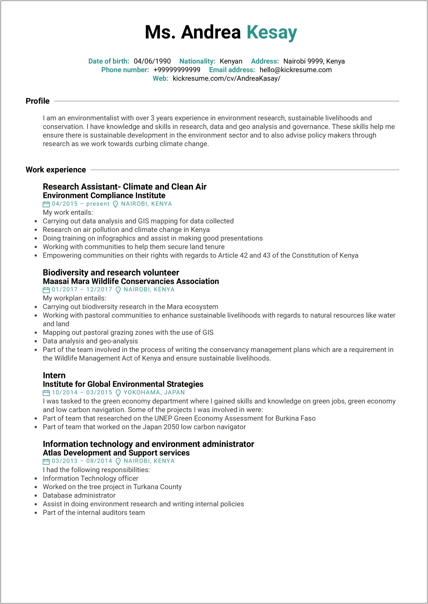Student Assistant Job Description For Resume