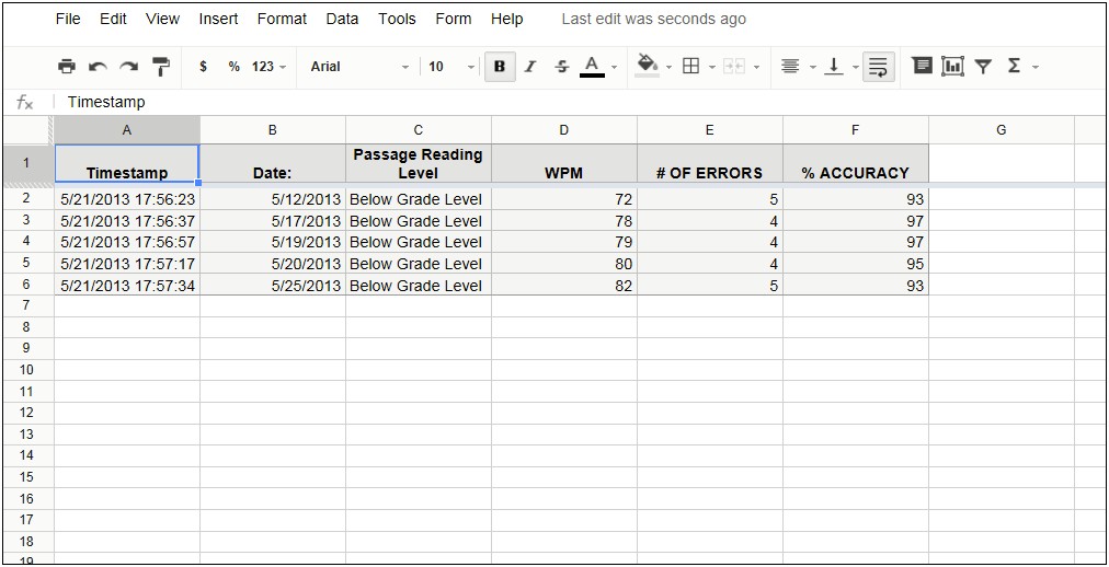 Student Iep Goal Tracking Template Printable Free