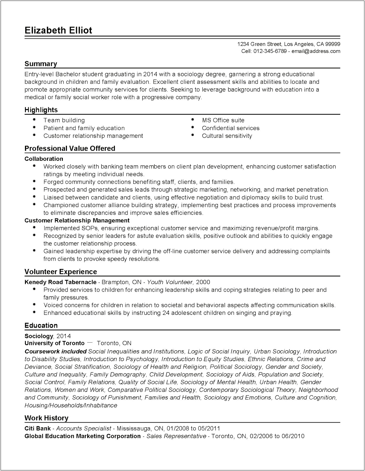 Summary For Customer Service Resume Examples