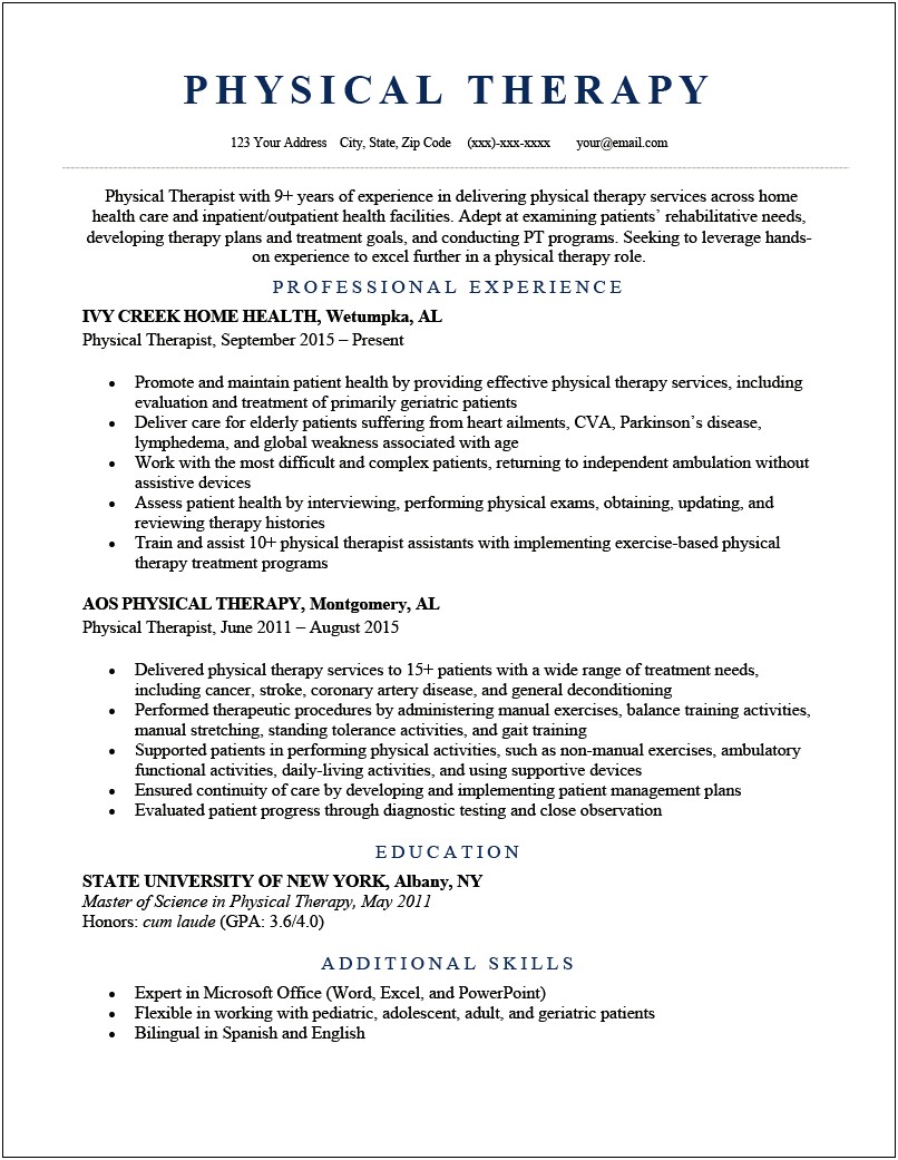 Summary Or Objective Statement On Resume