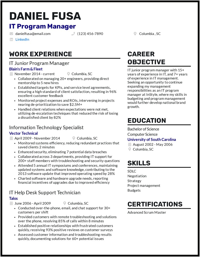 Talking About Tech Skills On Resume