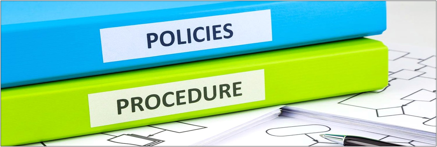 Template For Policies And Procedures Manual Free