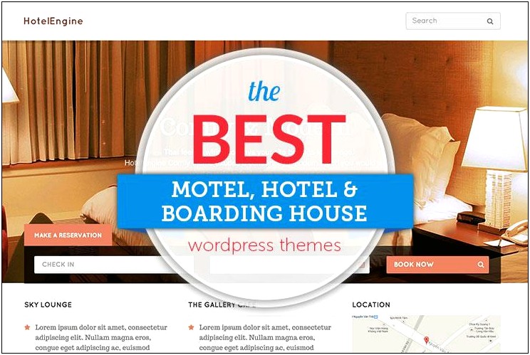 Templatic Hotel Booking Wordpress Theme Free Download