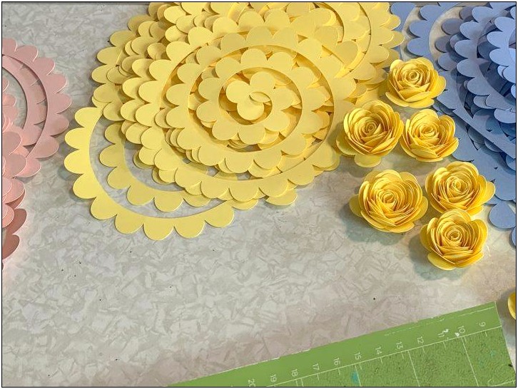 Tiny Paper Flower Templates Pdf Free Download