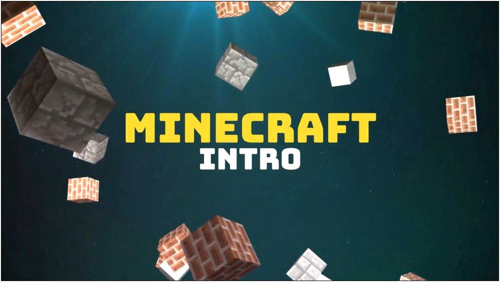 Top 10 Minecraft Intro Template Free Downloads