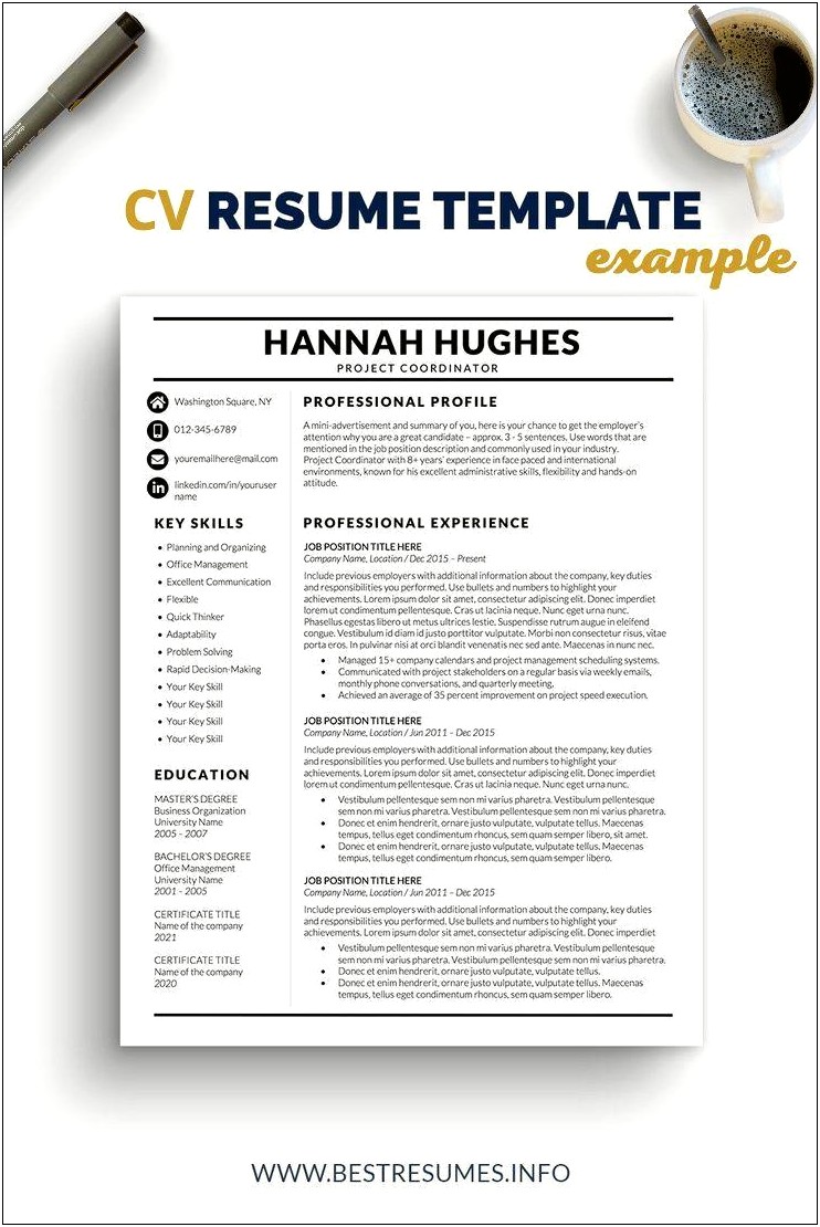 Top 5 Resume Examples Employers Prefer