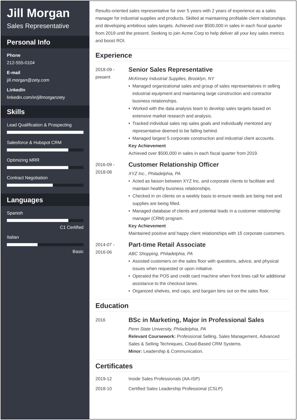 Top Resume Templates 2018 Free Download