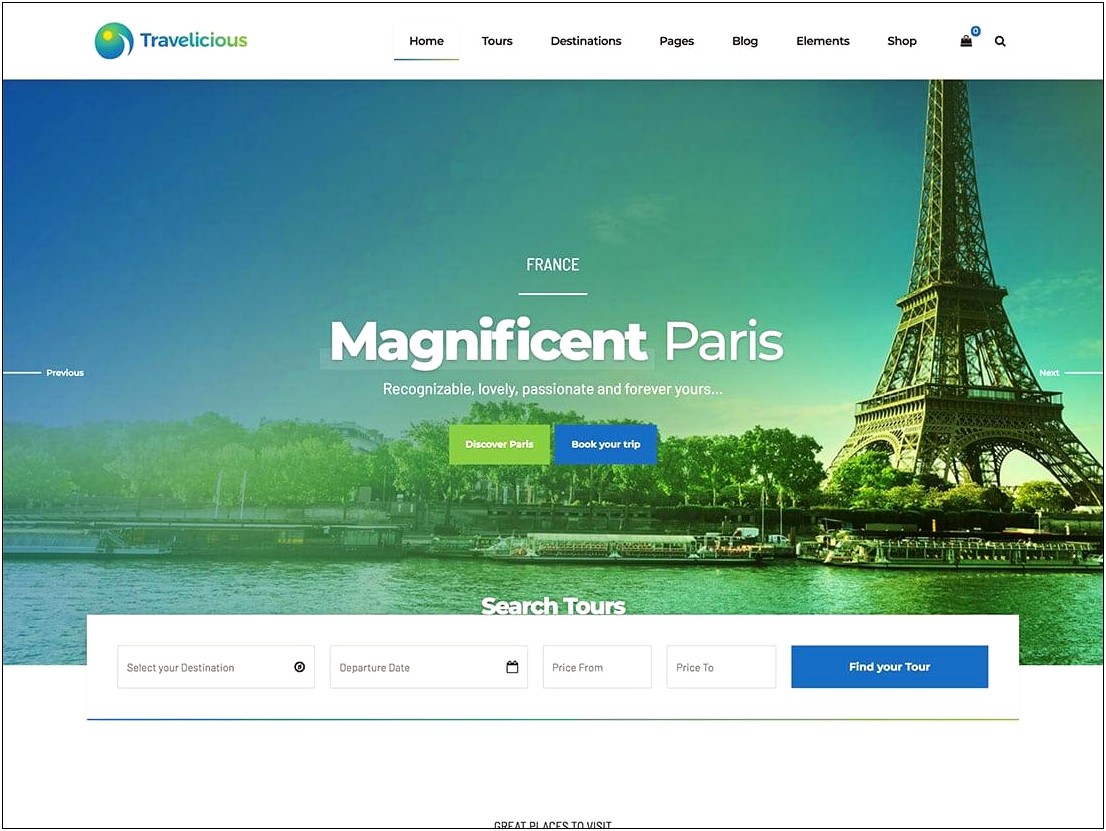 Tour Packer Tour Agency Html Template Free Download