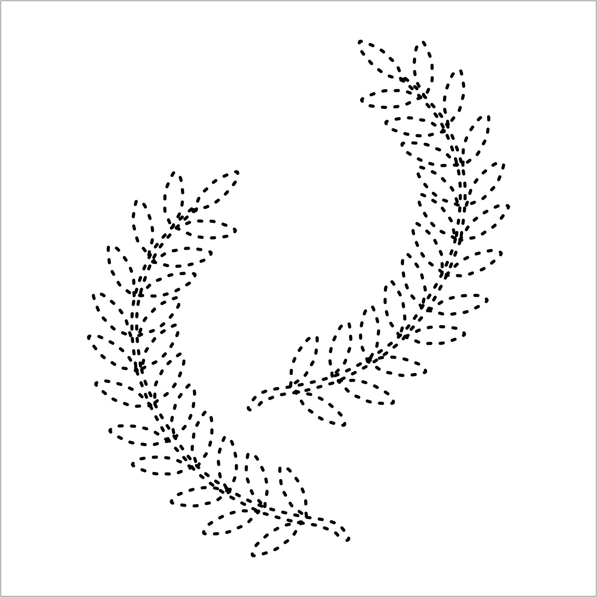 Tree Free Printable String Art Pattern Template