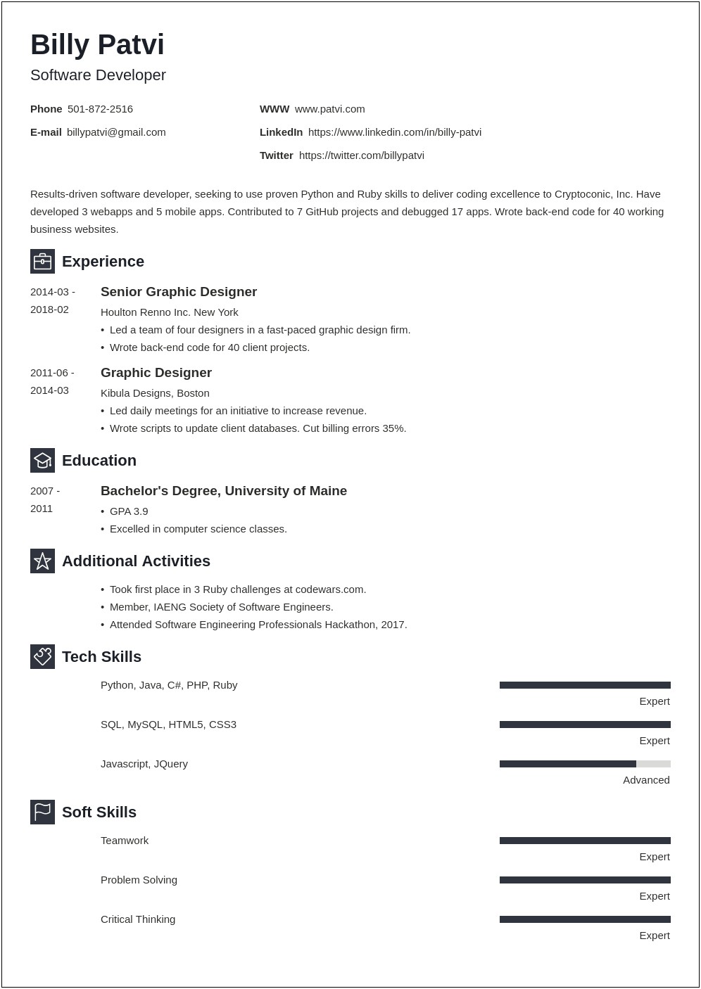 Two Related Jobs On A Resume