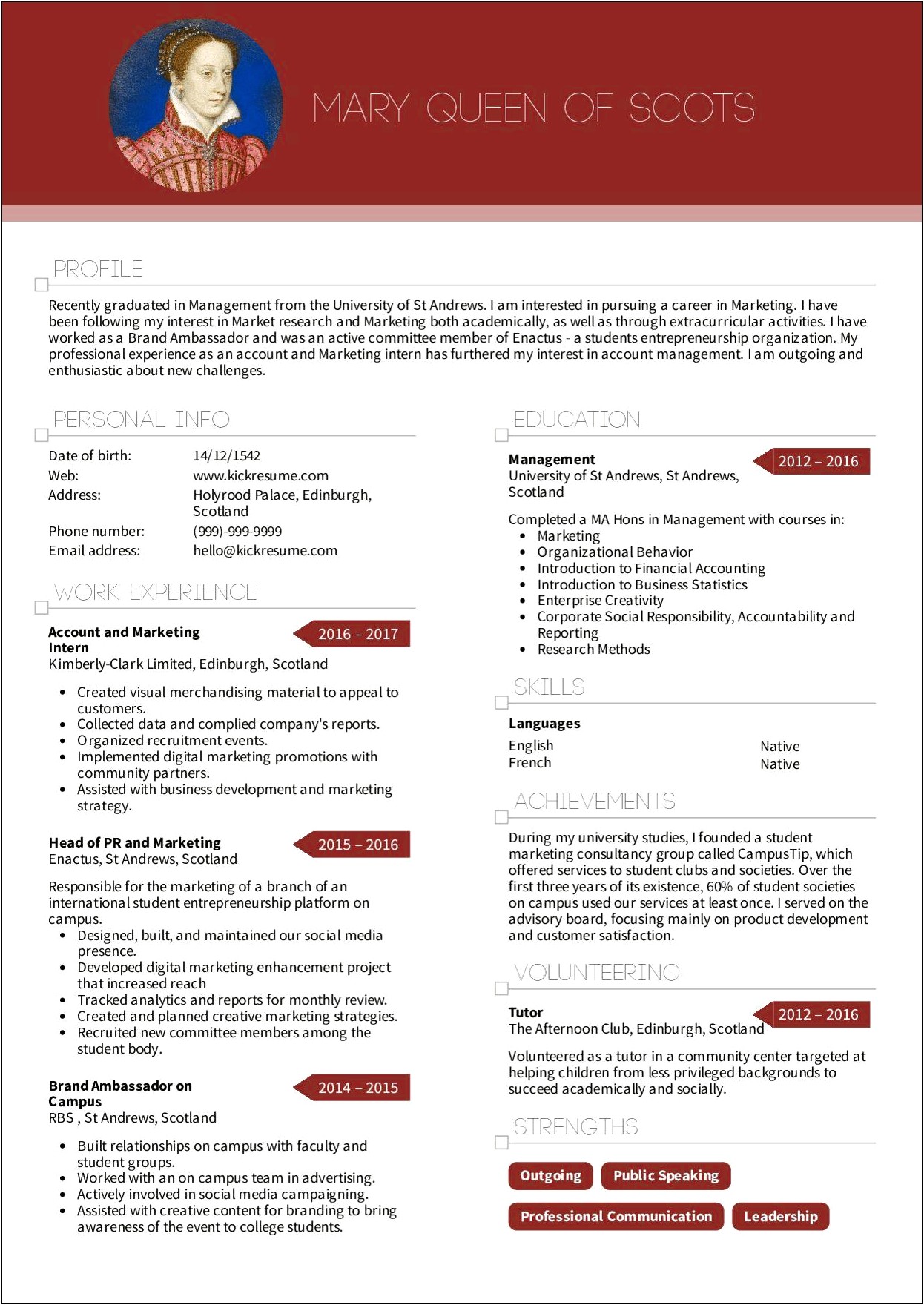 Uf Career Connections Center Resume Sample