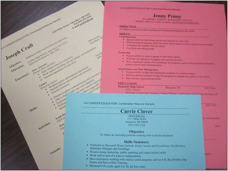 Uiuc Career Center Resume Action Words