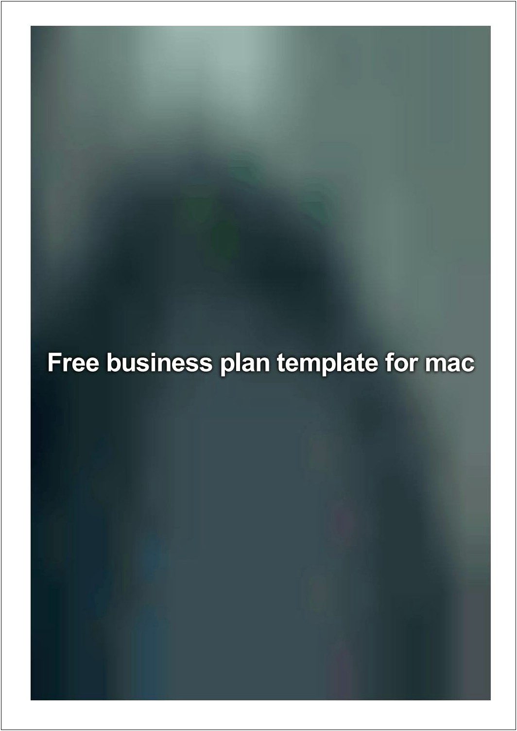 Ultimate Business Plan Template Free Download Mac