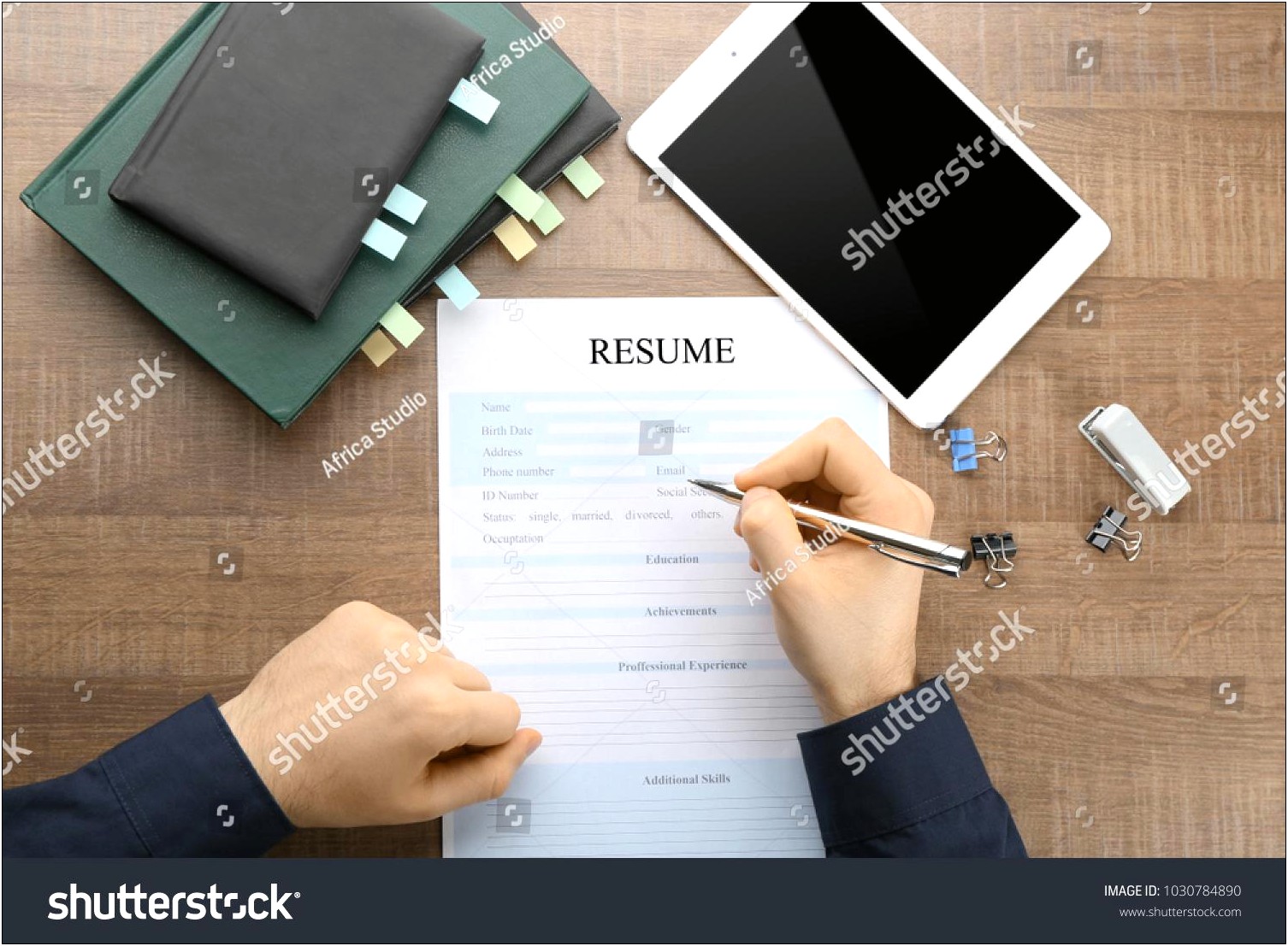 Under The Table Job On Resume