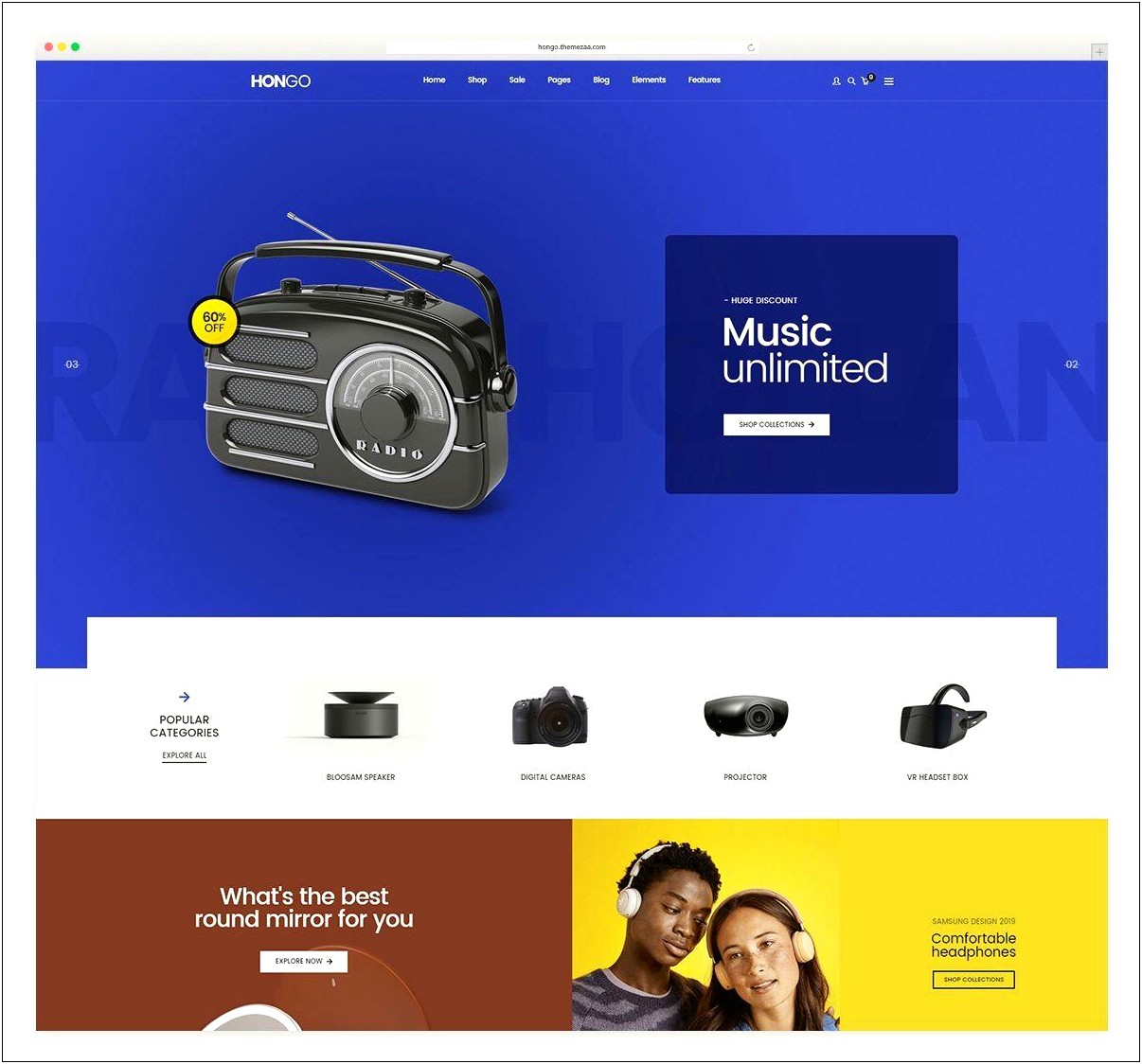 Unicase Electronics Ecommerce Html Template Free Download