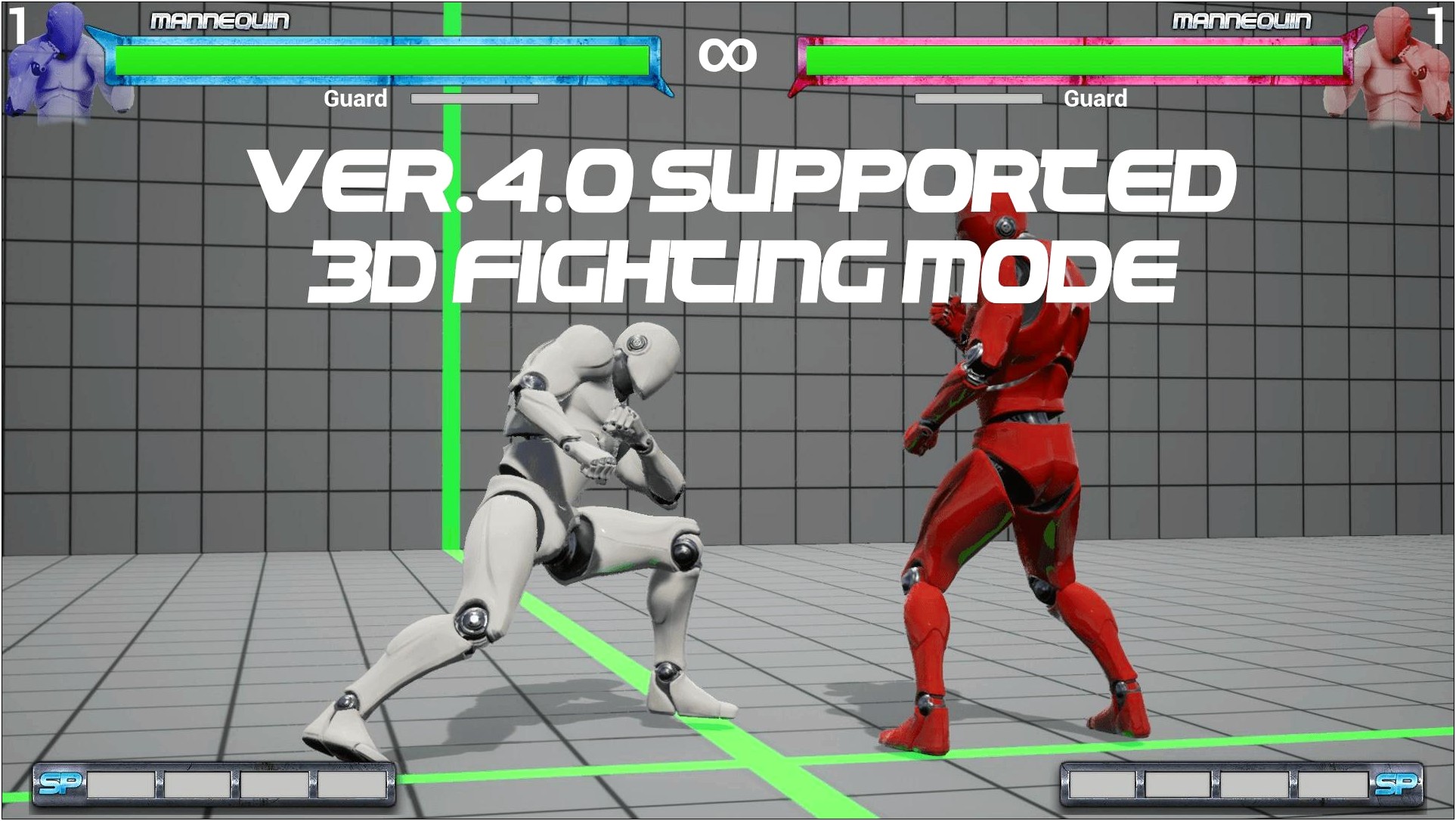 Unreal Engine 4 Fighting Game Template Download