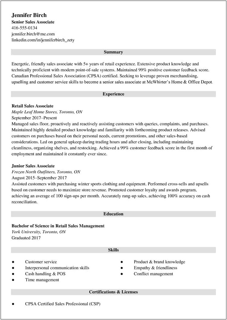 Ups Customer Service Job Description For Resume