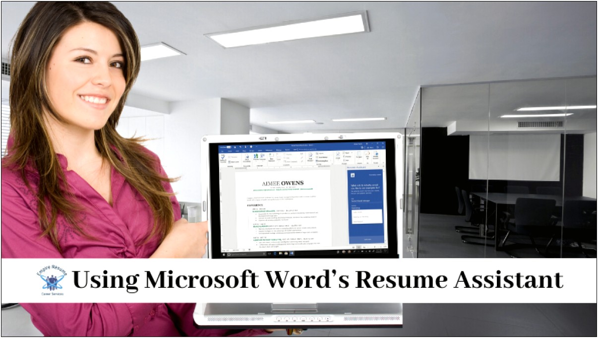 Using Resume Assistant In Microsoft Word