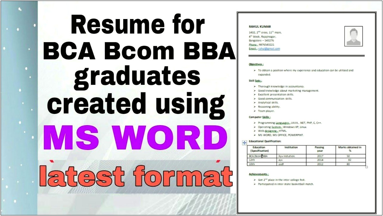 Using The Word Good In Resumes