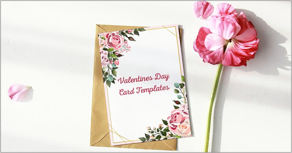 Valentine's Day Card Templates For Free