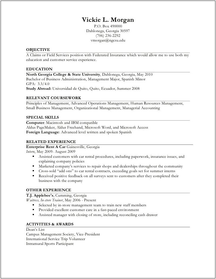 Vice President Of Closings Resume Examples