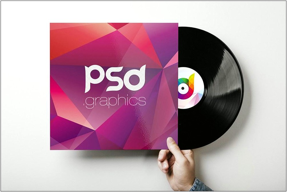 Vinyl Records Mockup Template Free Commercial Use