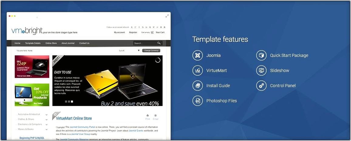 Virtuemart Template Free Download Joomla 2.5