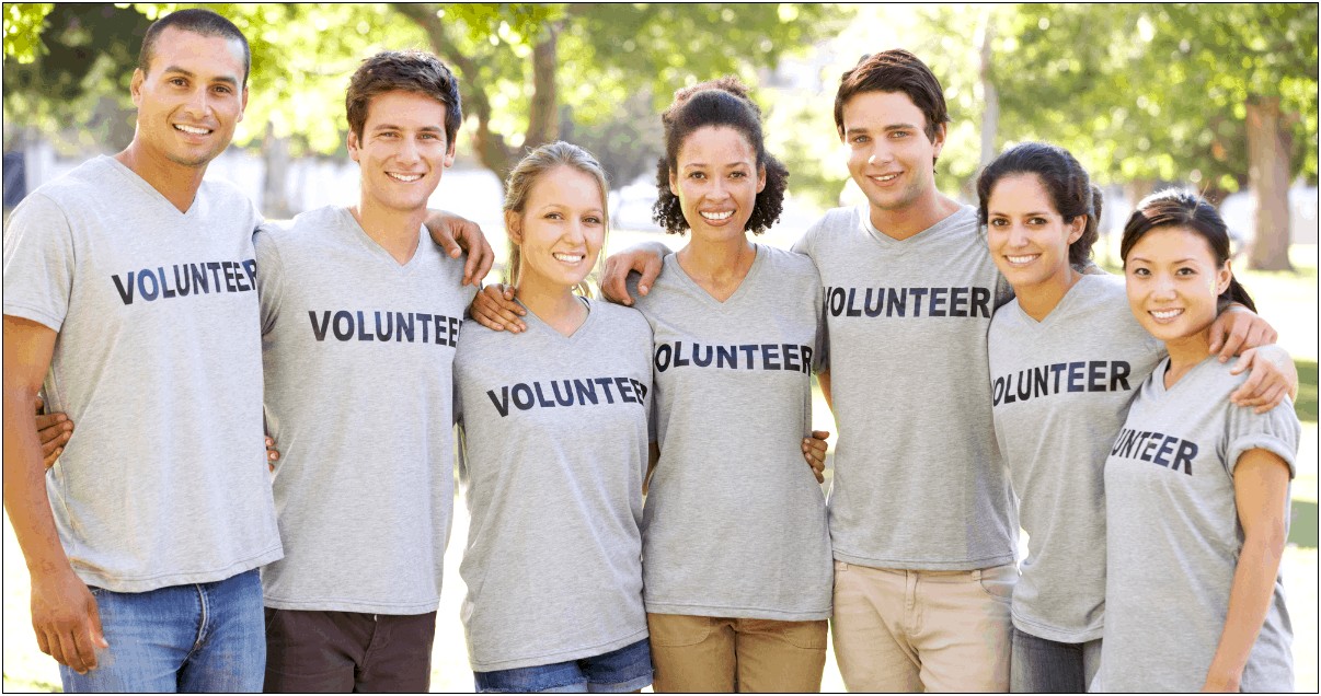 Volunteering Experience Included Under Skills In Resume
