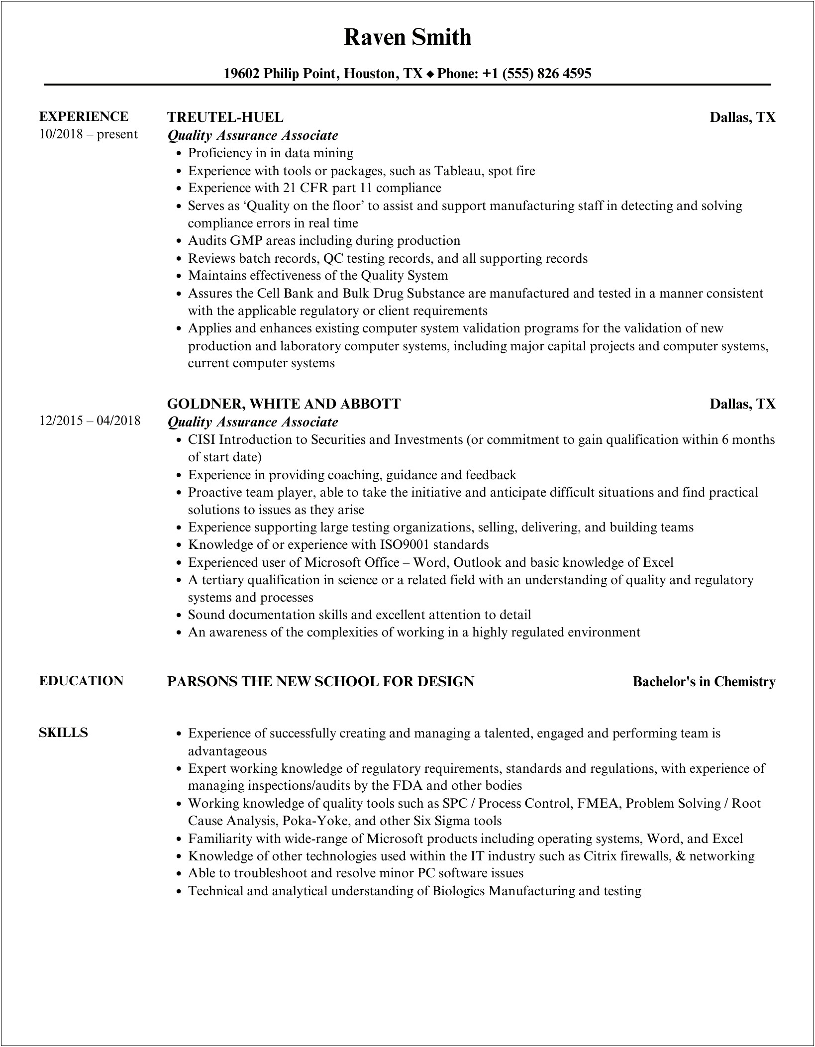Walmart Cap 1 Associate Job Description Resume