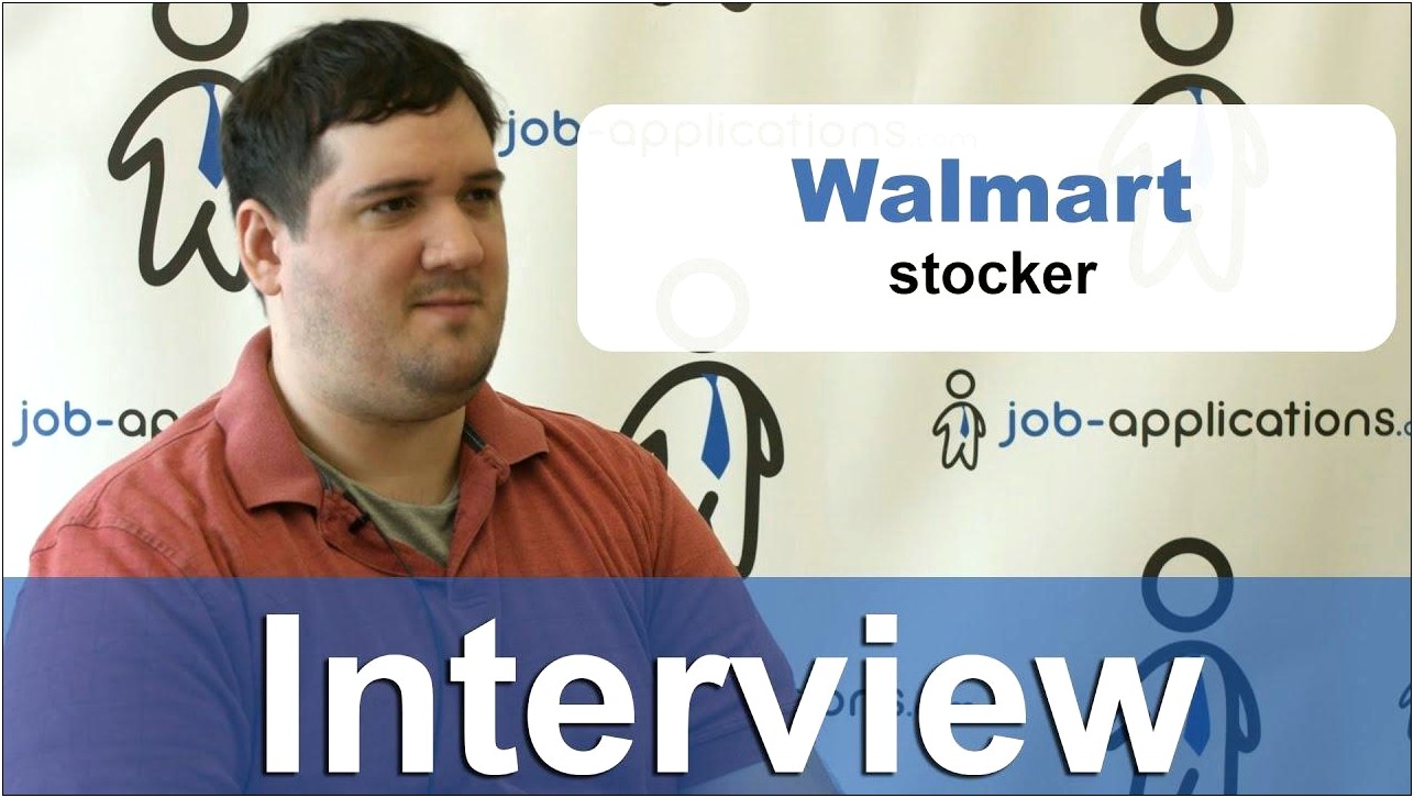 Walmart Unloader Job Description For Resume