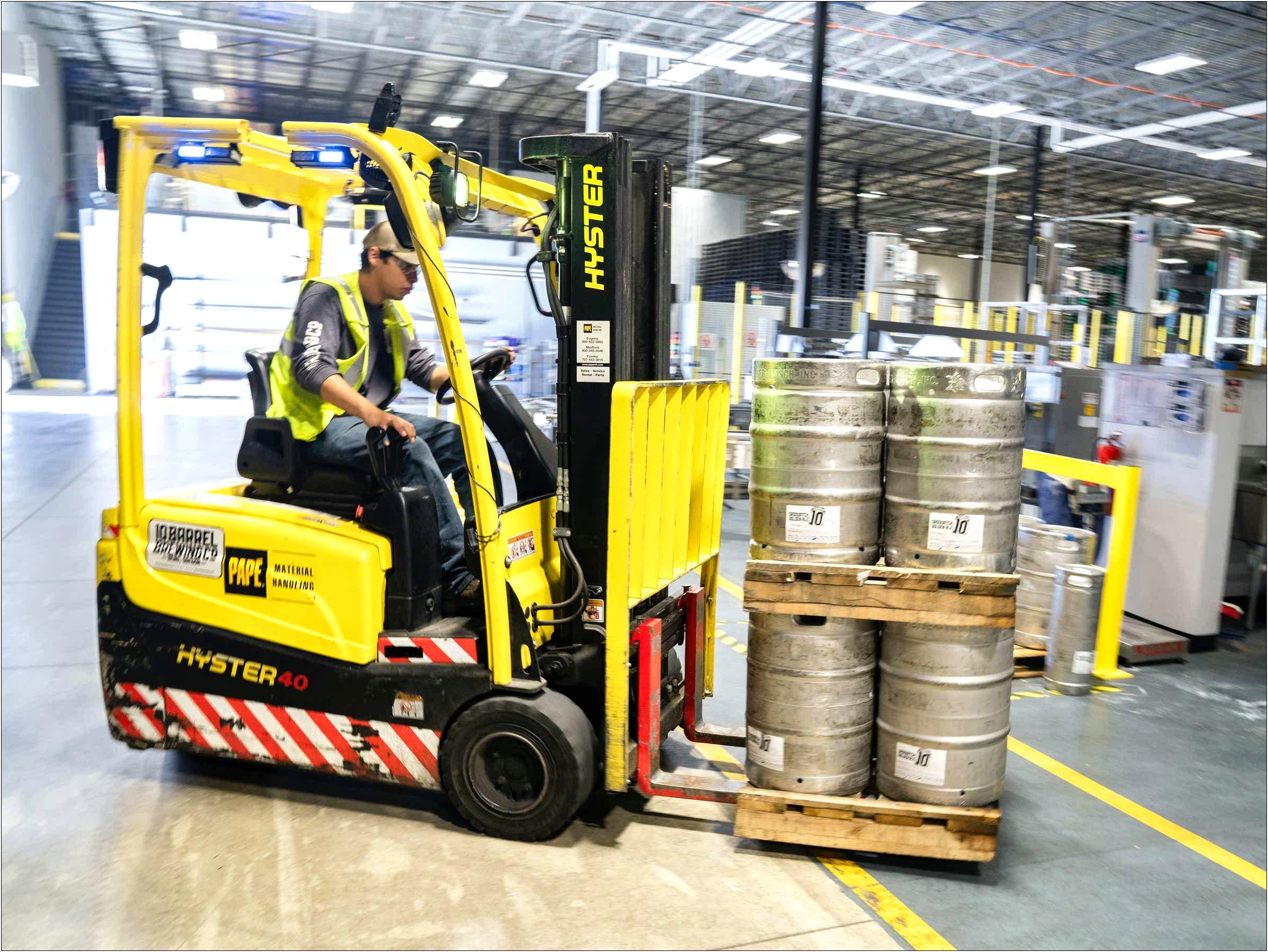 Warehouse Warehouse Worker Forklift Driver Resume