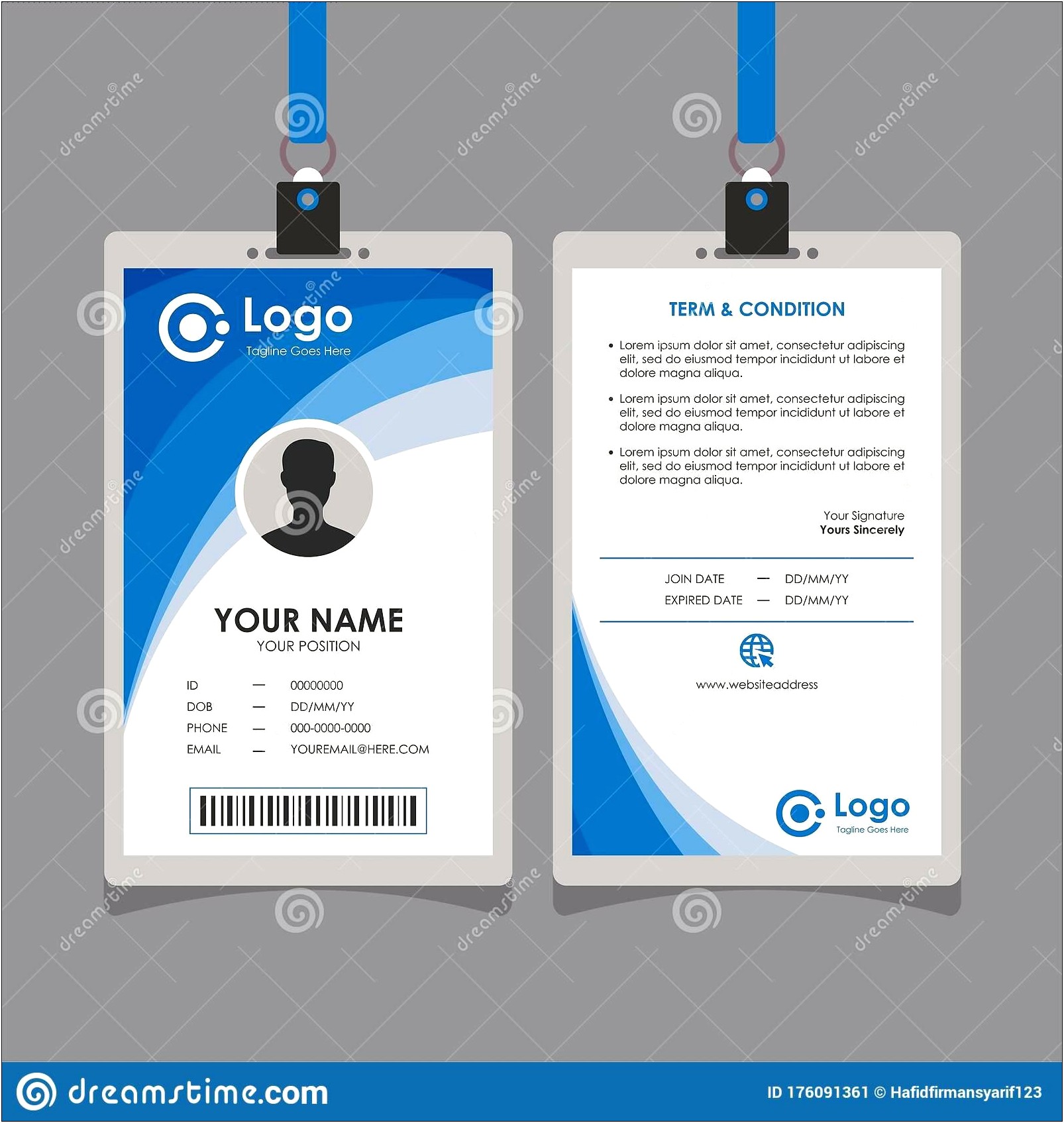 Wave Business Card Template Free Word Download