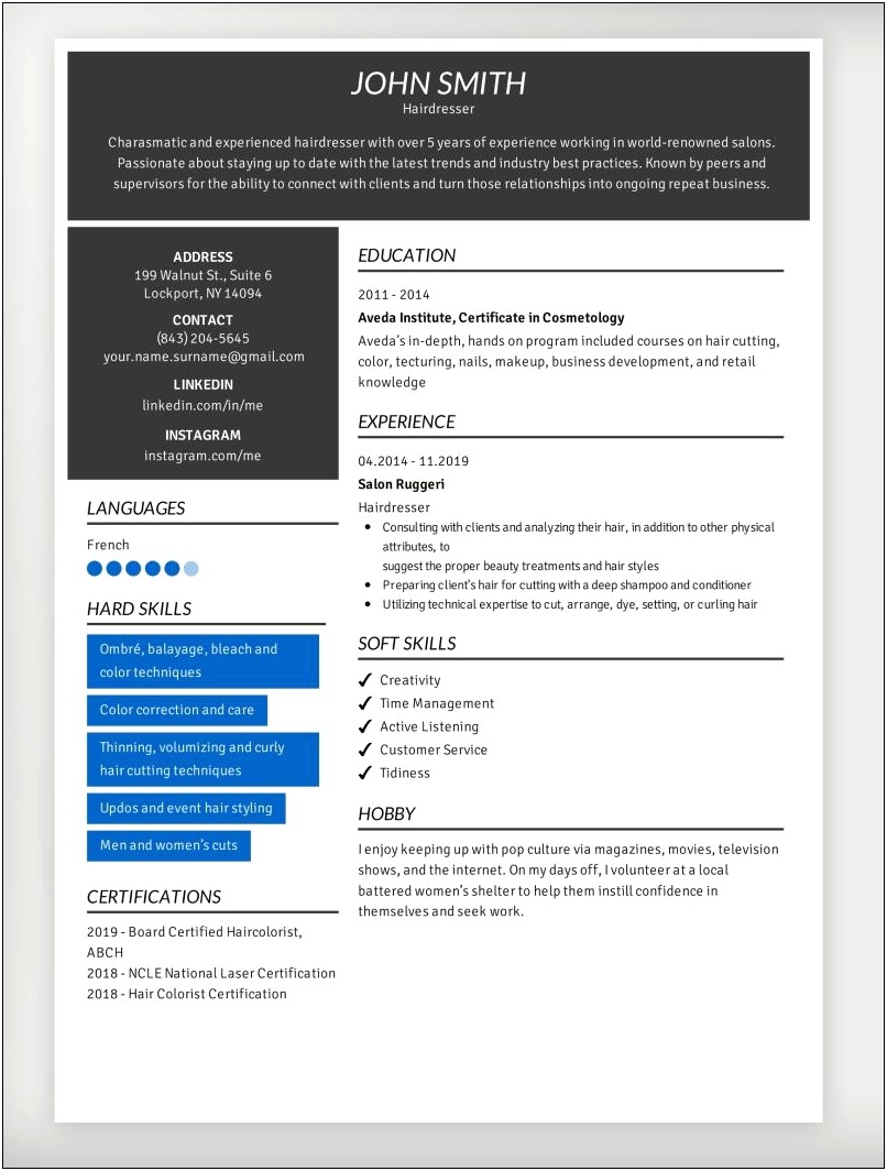 Way To Say Computer Experiance On Resume