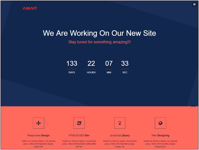 Web Templates Free Download Css And Jquery