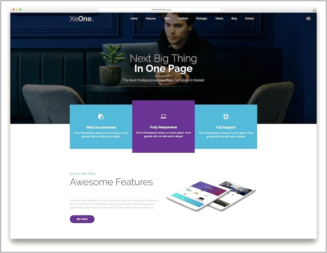 Webster Responsive Multi Purpose Html5 Template Free Download