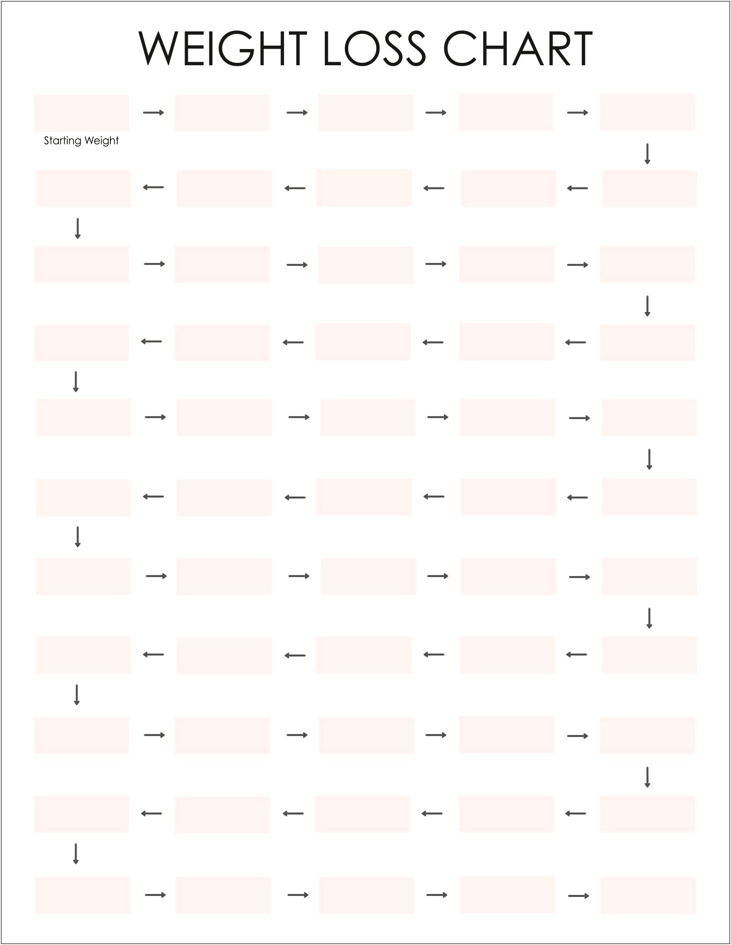Weight Loss Tracking Spreadsheet Template Download
